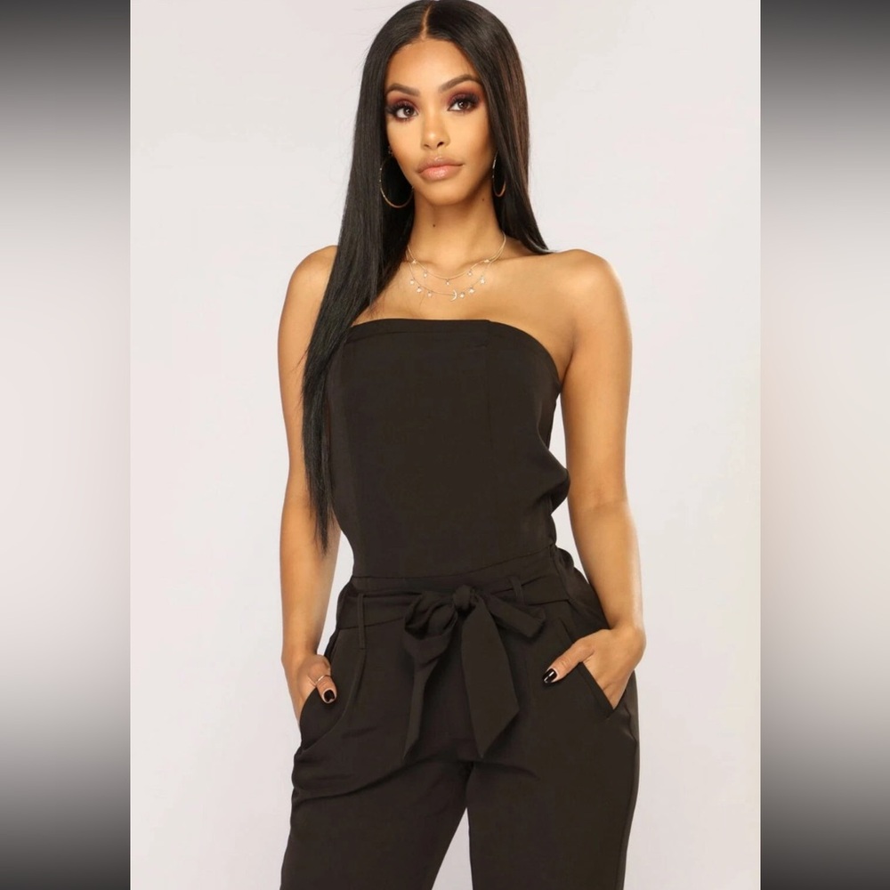 NWT Fashion Nova Taking Control Tube Jumpsuit